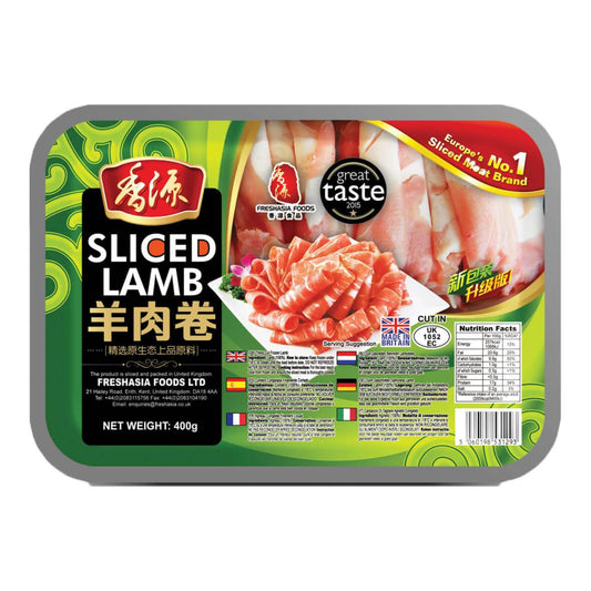 Fresh Asia Sliced Lamb