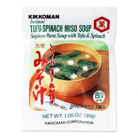 Instant Tofu & Spinach Miso Soup Packet