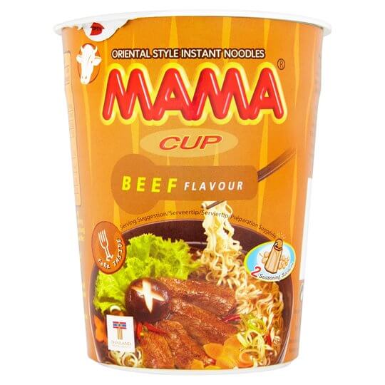 Mama Cup Beef Flavour