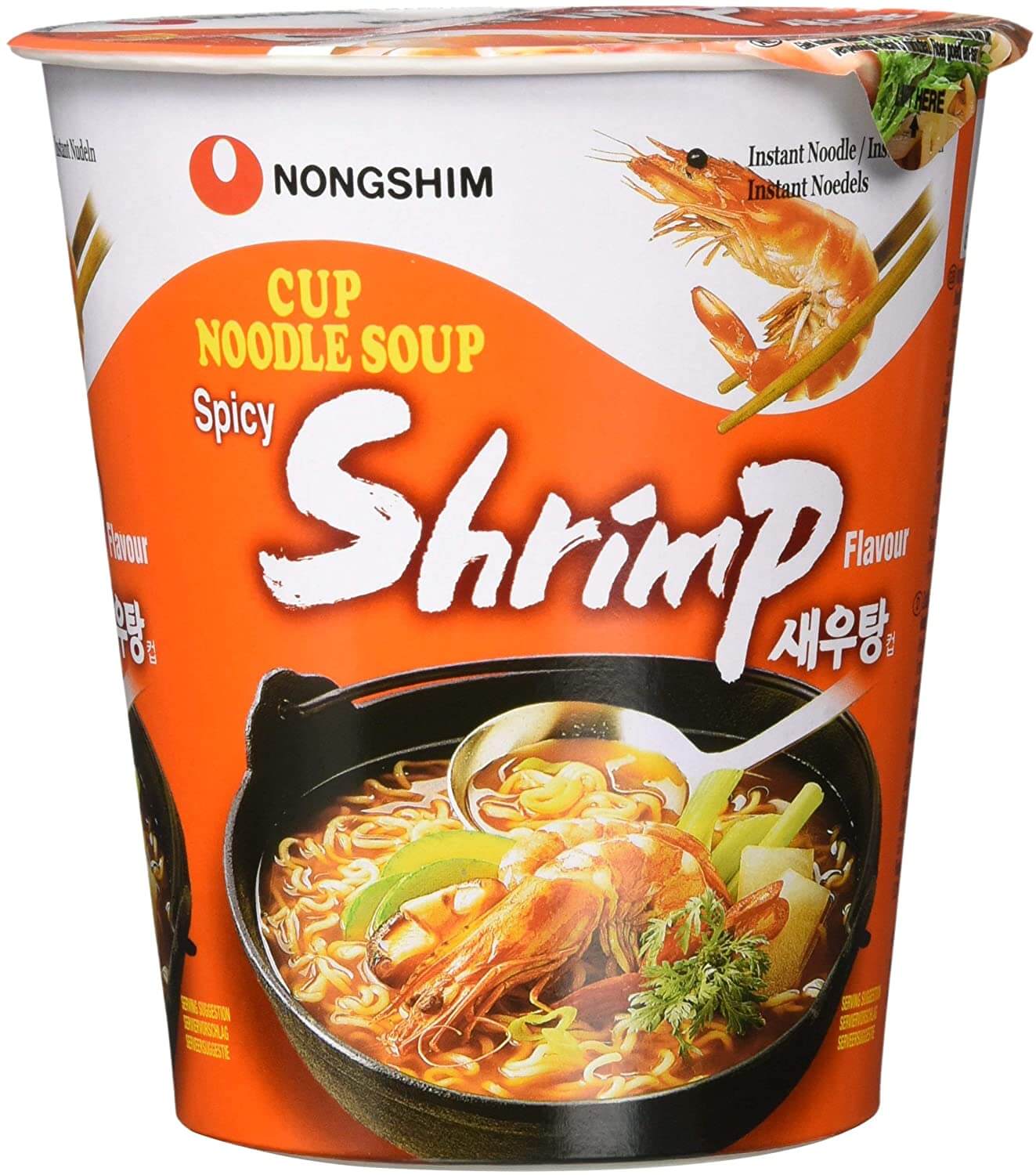 Nongshim Spicy Shrimp Noodle Cup