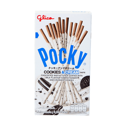 Pocky Cookies & Cream Flavour Biscuit Sticks