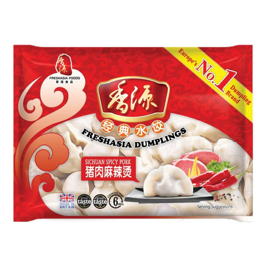 Fresh Asia Sichuan Spicy Pork Dumplings 400g