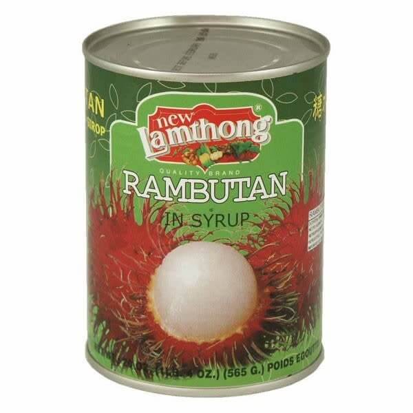New Lamthong Rambutan in Syrup Can