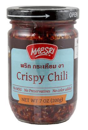 Maesri Crispy Chilli Jar