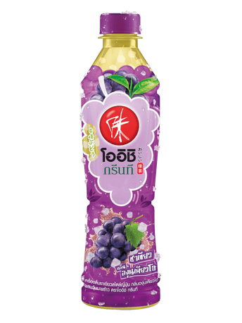 Oishi Grape Tea Flavour Drink 500ml Bottle